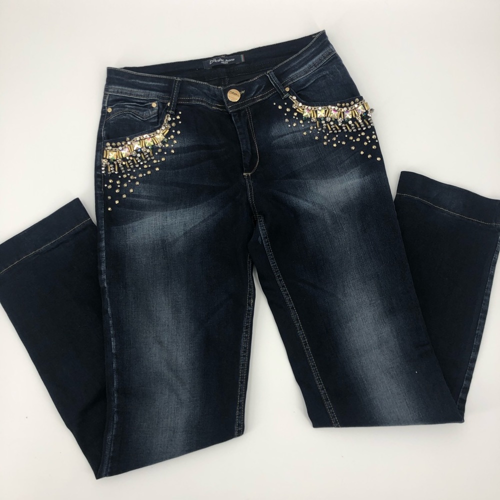 Dishe Milano embellishments jeans